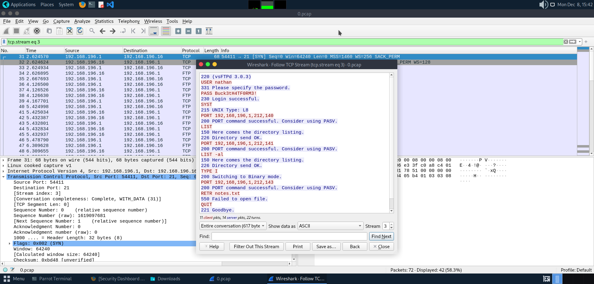 tcp stream